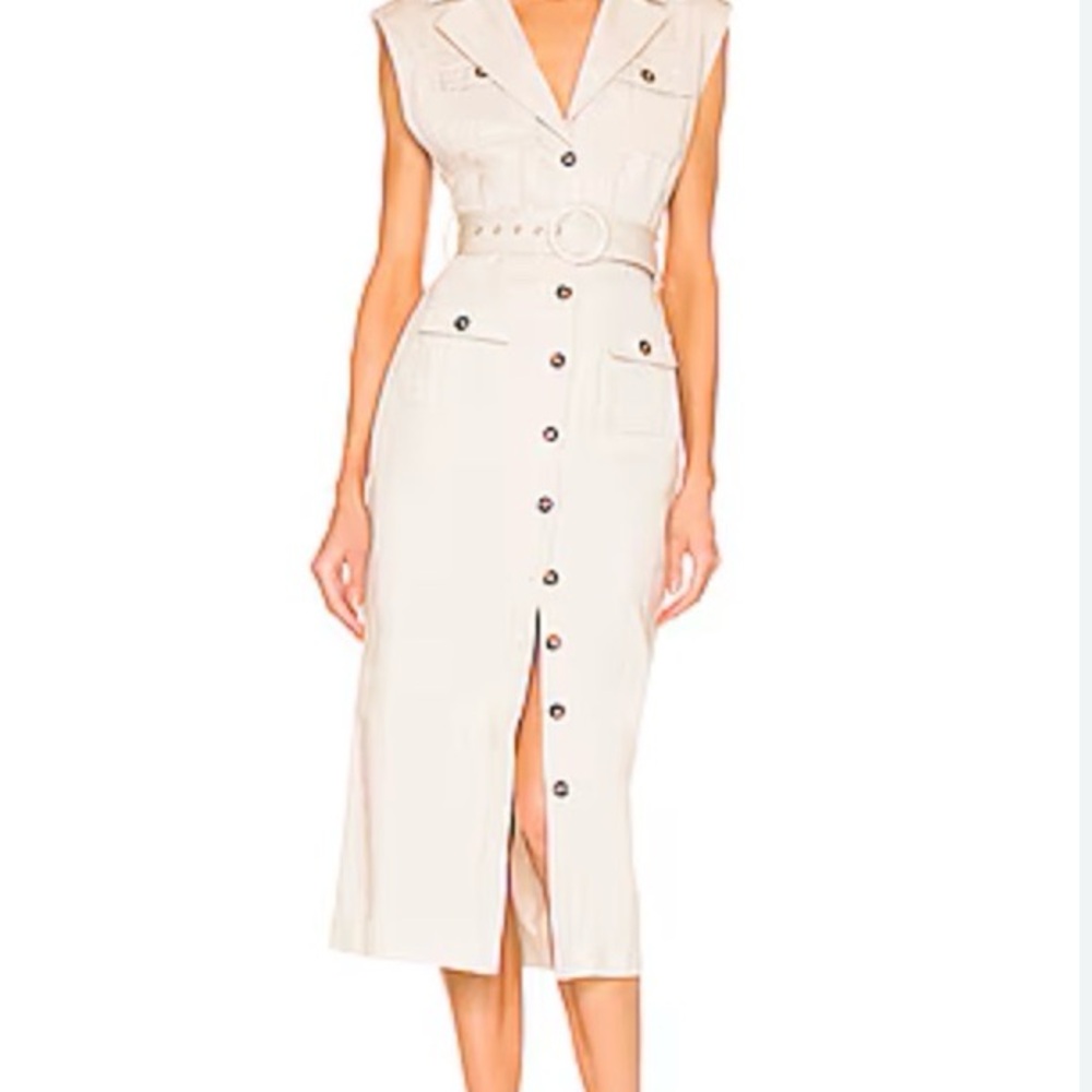 MISHA Salma Dress in Putty